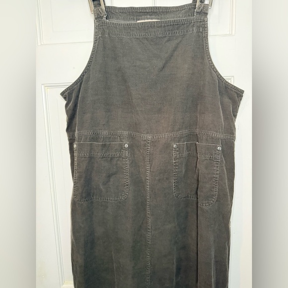 Sag Harbor Corduroy Jumper Maxi Dress, Size M - Picture 4 of 9